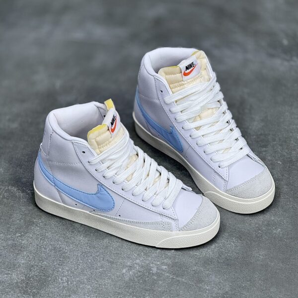 IMG_1088-scaled-1 کفش نایک بلیزر ساقدار سفید آبی Nike Blazer Mid White Blue