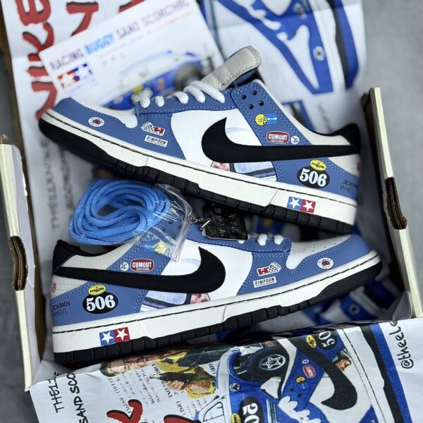 کفش نایک اس بی دانک لو ماشینی Nike SB Dunk Low Racing Edition