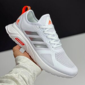 IMG_1874 آدیداس کلودفوم سفید نارنجی Adidas Cloudfoam White Orange