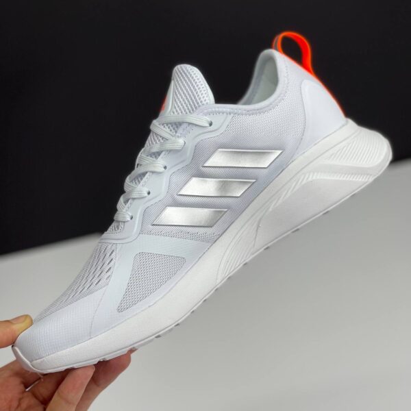 IMG_1877 آدیداس کلودفوم سفید نارنجی Adidas Cloudfoam White Orange