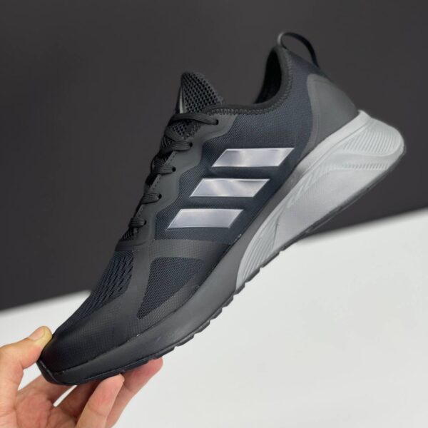 آدیداس کلودفوم مشکی طوسی Adidas Cloudfoam Black Grey