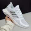 آدیداس کلودفوم سفید نقره‌ای Adidas Cloudfoam White Silver