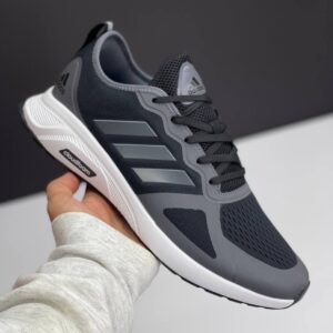 آدیداس کلودفوم مشکی طوسی Adidas Cloudfoam Black Grey