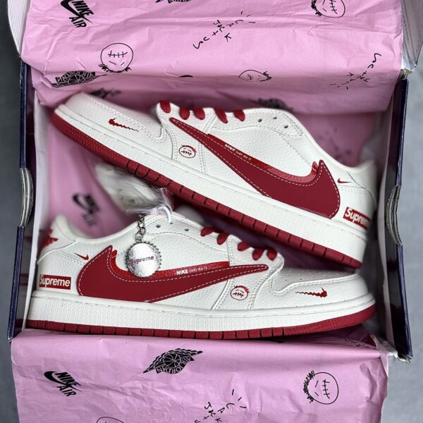IMG_2047-scaled-1 کفش نایک ایر جردن وان لو تراویس اسکات فرگمنت سوپریم Nike Air Jordan 1 Low Travis Scott Fragment Supreme