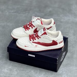 IMG_2052-scaled-1 کفش نایک ایر جردن وان لو تراویس اسکات فرگمنت سوپریم Nike Air Jordan 1 Low Travis Scott Fragment Supreme