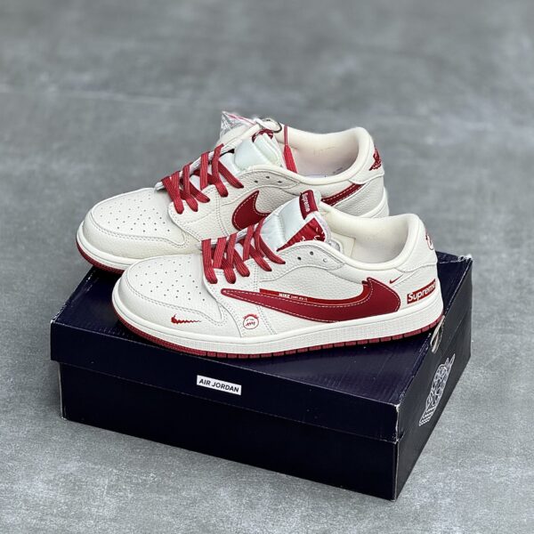 IMG_2052-scaled-1 کفش نایک ایر جردن وان لو تراویس اسکات فرگمنت سوپریم Nike Air Jordan 1 Low Travis Scott Fragment Supreme