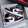 IMG_2198-scaled-1 کفش نایک ایر جردن وان ساقدار رترو سفید مشکی قرمز Nike Air Jordan 1 High Retro White Black Red