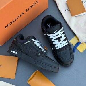 IMG_2836 کفش لویی ویتون ترینر سوپر مستر تمام مشکی Louis Vuitton Trainer Super Master Triple Black