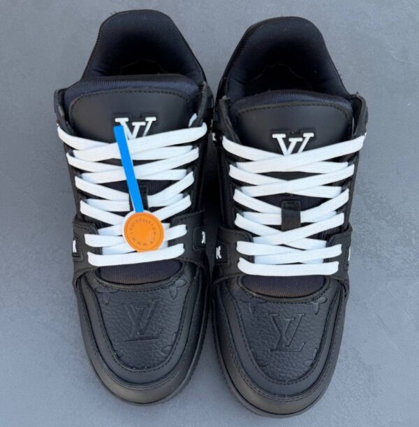 IMG_2838 کفش لویی ویتون ترینر سوپر مستر تمام مشکی Louis Vuitton Trainer Super Master Triple Black