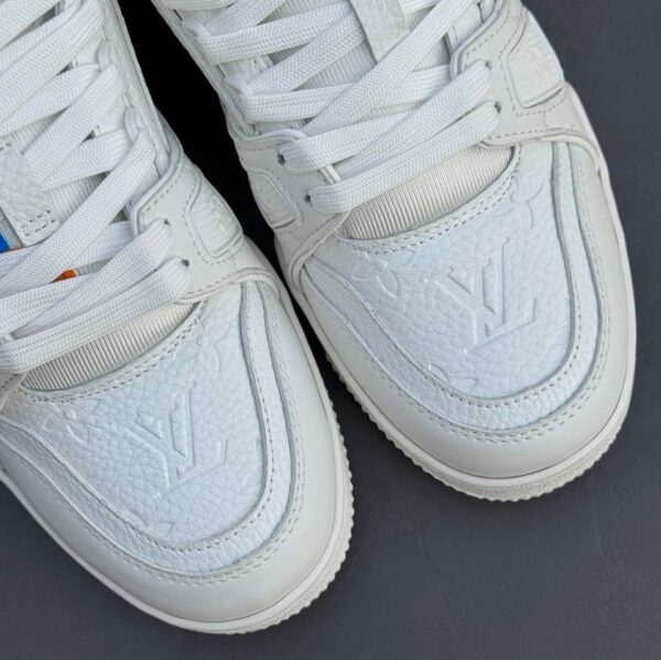IMG_2851 کفش لویی ویتون ترینر سوپر مستر تمام سفید Louis Vuitton Trainer Super Master Triple White
