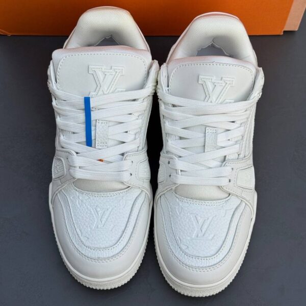 IMG_2852 کفش لویی ویتون ترینر سوپر مستر تمام سفید Louis Vuitton Trainer Super Master Triple White