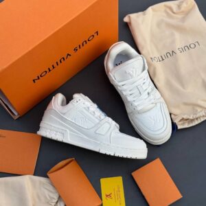 IMG_2855 کفش لویی ویتون ترینر سوپر مستر تمام سفید Louis Vuitton Trainer Super Master Triple White