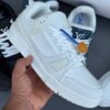 IMG_2856 کفش لویی ویتون ترینر سوپر مستر تمام سفید Louis Vuitton Trainer Super Master Triple White
