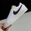 کفش نایک بلیزر لو سفید مشکی Nike Blazer Low White Black