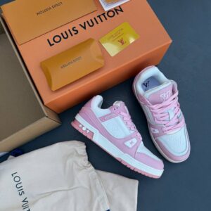 IMG_3256 کفش لویی ویتون سوپر مستر صورتی Louis Vuitton Super Master Pink