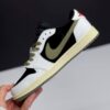 IMG_4223 کفش نایک ایر جردن ۱ لو تراویس اسکات الیو Nike Air Jordan 1 Low Travis Scott Olive