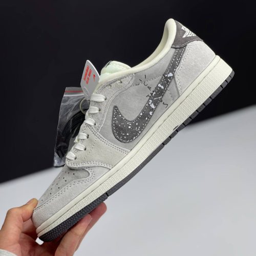کفش نایک جردن وان لو تراویس اسکات نورث فیس Jordan 1 Low Travis Scott x North Face