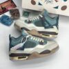 IMG_4466-500x500-1 کفش نایک ایر جردن فور رترو اسنورلکس کاستوم ( مسترکوالتی ) Jordan 4 Retro Snorlax Custom