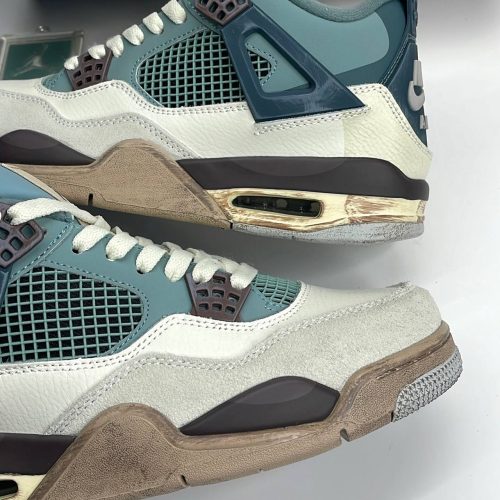 IMG_4469-500x500-1 کفش نایک ایر جردن فور رترو اسنورلکس کاستوم ( مسترکوالتی ) Jordan 4 Retro Snorlax Custom