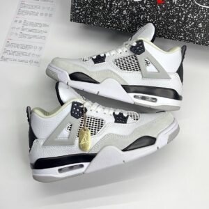 IMG_4472 کفش نایک ایر جردن فور رترو میلیتاری بلک Nike Air Jordan 4 Retro Military Black