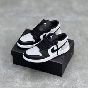 IMG_6800-scaled-1 کفش نایک ایر جردن وان لو مشکی طوسی شادوو Nike Air Jordan 1 Low Shadow