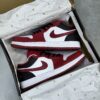 IMG_7764-scaled-1 کفش نایک ایر جردن وان لو سفید قرمز خونی Nike Air Jordan 1 Low White Blood Red