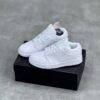 IMG_7832-scaled-1 کفش نایک ایر جردن وان لو تمام سفید Nike Air Jordan 1 Low Triple White