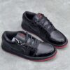 کفش نایک ایر جردن وان لو مشکی ورنی بلکند Nike Air Jordan 1 Low Black Patent