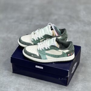 IMG_8120-scaled-1-1 کفش نایک ایر جردن وان لو تراویس اسکات گوچی Nike Air Jordan 1 Low Travis Scott Gucci