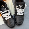 کفش لویی ویتون ترینر تمام مشکی Louis Vuitton Trainer Triple Black
