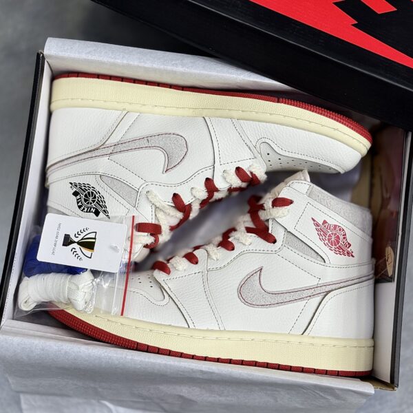 IMG_8532-scaled-1-1 کفش نایک ایر جردن وان ساقدار دوبندی Nike Air Jordan 1 High Double Lace