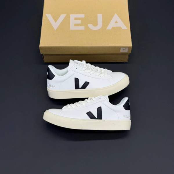 cfxf2pee کفش وجا کامپو سفید مشکی Veja Campo White Black