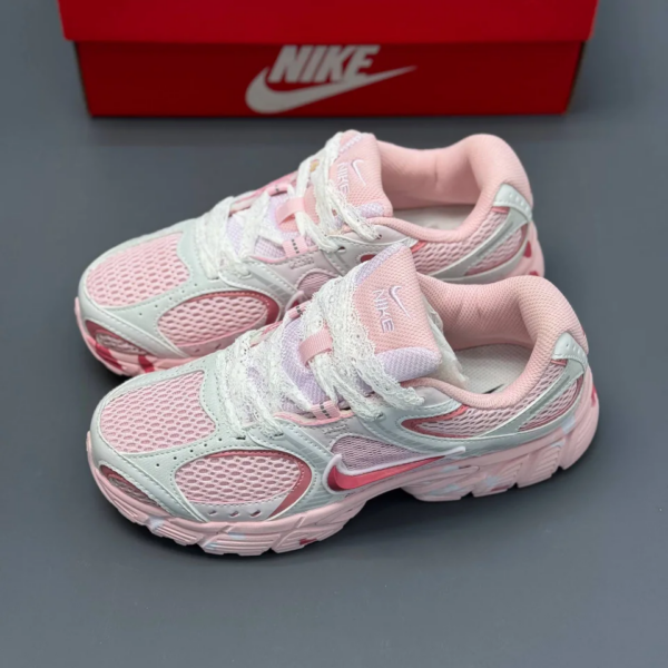ek2zap63 کفش نایک وی فایو کی ران صورتی سفید Nike V5K Run Pink White