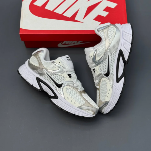hxl03vms کفش نایک وی فایو کی ران سفید مشکی Nike V5K Run White Black