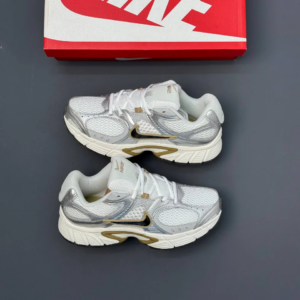 lxism5to کفش نایک وی فایو کی ران سفید قهوه ای Nike V5K Run White Brown