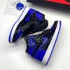 کفش نایک ایر جردن وان ساقدار ورنی پتنت رویال آبی مشکی Nike Air Jordan 1 High OG Patent Royal Blue Black
