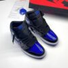 کفش نایک ایر جردن وان ساقدار ورنی پتنت رویال آبی مشکی Nike Air Jordan 1 High OG Patent Royal Blue Black