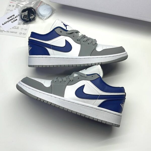 photo_19_2025-06-09_08-13-45 کفش نایک ایر جردن وان لو فرنچ بلو | Nike Air Jordan 1 Low French Blue