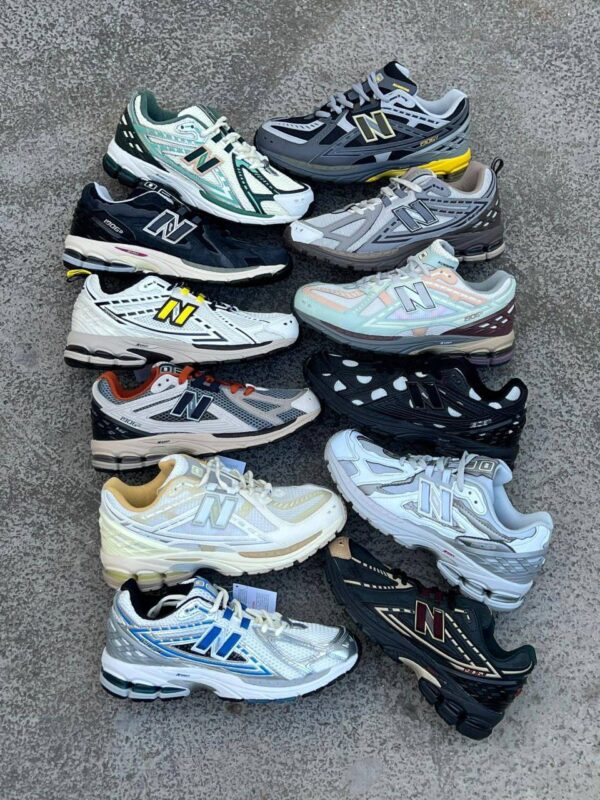 کفش نیوبالانس 1906 کرم طوسی New Balance 1906 Cream Gray