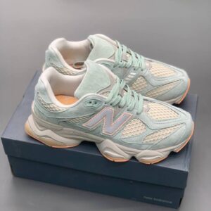 کفش نیوبالانس 9060 سبز نارنجی New Balance 9060 Green Orange