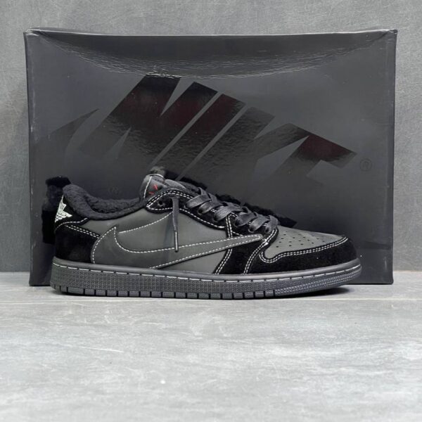 photo_1_2025-10-20_18-01-31 کفش نایک ایر جردن وان لو تراویس اسکات بلک فانتوم Nike Air Jordan 1 Low Travis Scott Black Phantom