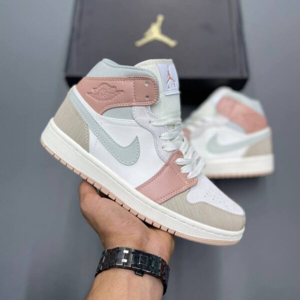 کفش نایک ایر جردن وان ساقدار پاستیلی Nike Air Jordan 1 High Pastel