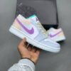 photo_1_2025-10-30_16-31-30 کفش نایک جردن وان سفید بنفش Nike Air Jordan 1 White Purple