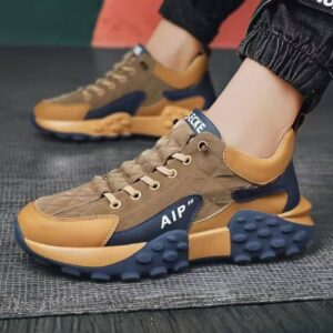 photo_1_2026-07-14_23-28-08 کتونی لژدار مردانه قهوهای Men’s Brown Platform Sneakers