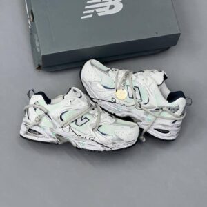 photo_2_2025-11-16_01-51-42 کفش نیو بالانس ۵۳۰ کاستوم سفید سبز New Balance 530 Custom White Green