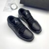 کفش نایک ایر جردن وان لو پتنت الفنت بلک Nike Air Jordan 1 Low Patent Elephant Black