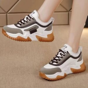 photo_3_2026-07-23_22-03-08 کتونی لژدار زنانه قهوهای فشن Women’s Brown Platform Fashion Sneakers