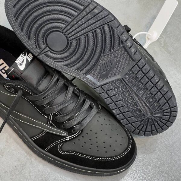 photo_4_2025-10-20_18-01-31 کفش نایک ایر جردن وان لو تراویس اسکات بلک فانتوم Nike Air Jordan 1 Low Travis Scott Black Phantom