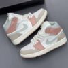 کفش نایک ایر جردن وان ساقدار پاستیلی Nike Air Jordan 1 High Pastel