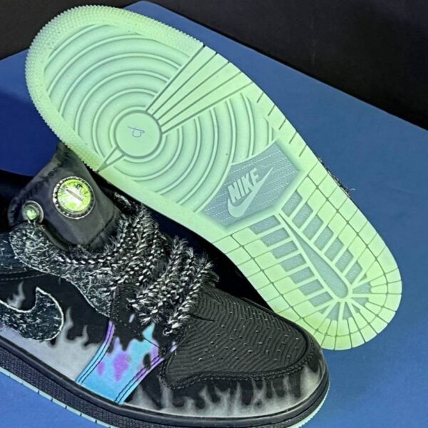 کفش نایک ایر جردن وان لو فورتون فلای هالووین Nike Air Jordan 1 Low Fortune Fly Halloween